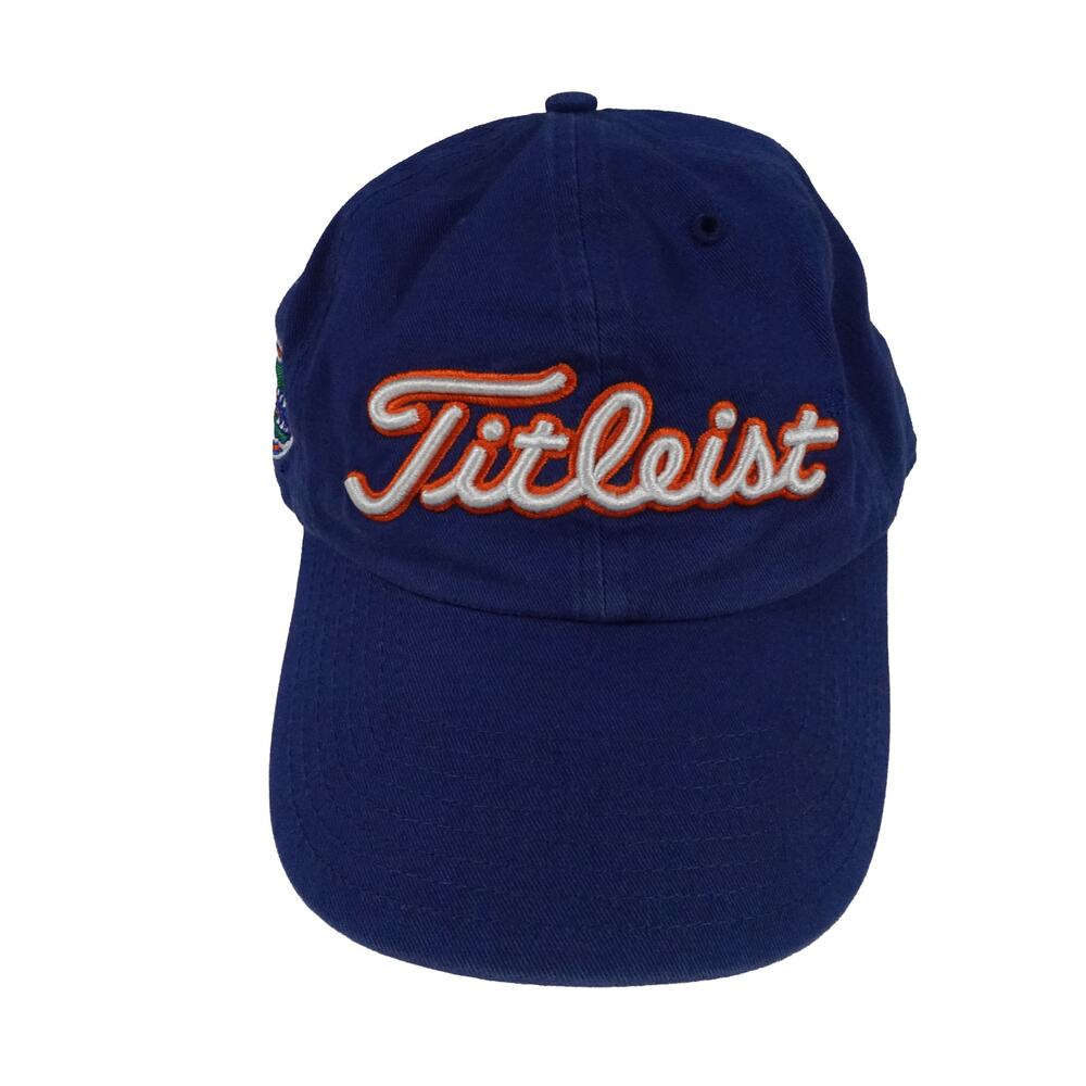 Titleist Florida Gators Forty Seven Blue Orange White Letters Adjustable Hat